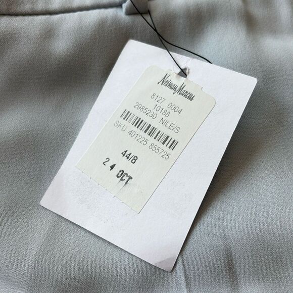 Alexander McQueen 585076QEAAA Narrow Bootcut Pants Spring Blue 44/8 NWT $1978 - Picture 7 of 7